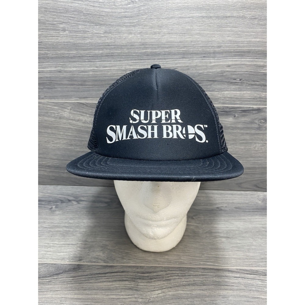 Nintendo/Nintendo Switch Super Smash Bros SnapBack Mesh Trucker Hat Flat Bill